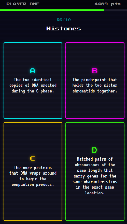 CardBlitz Mobile Interface